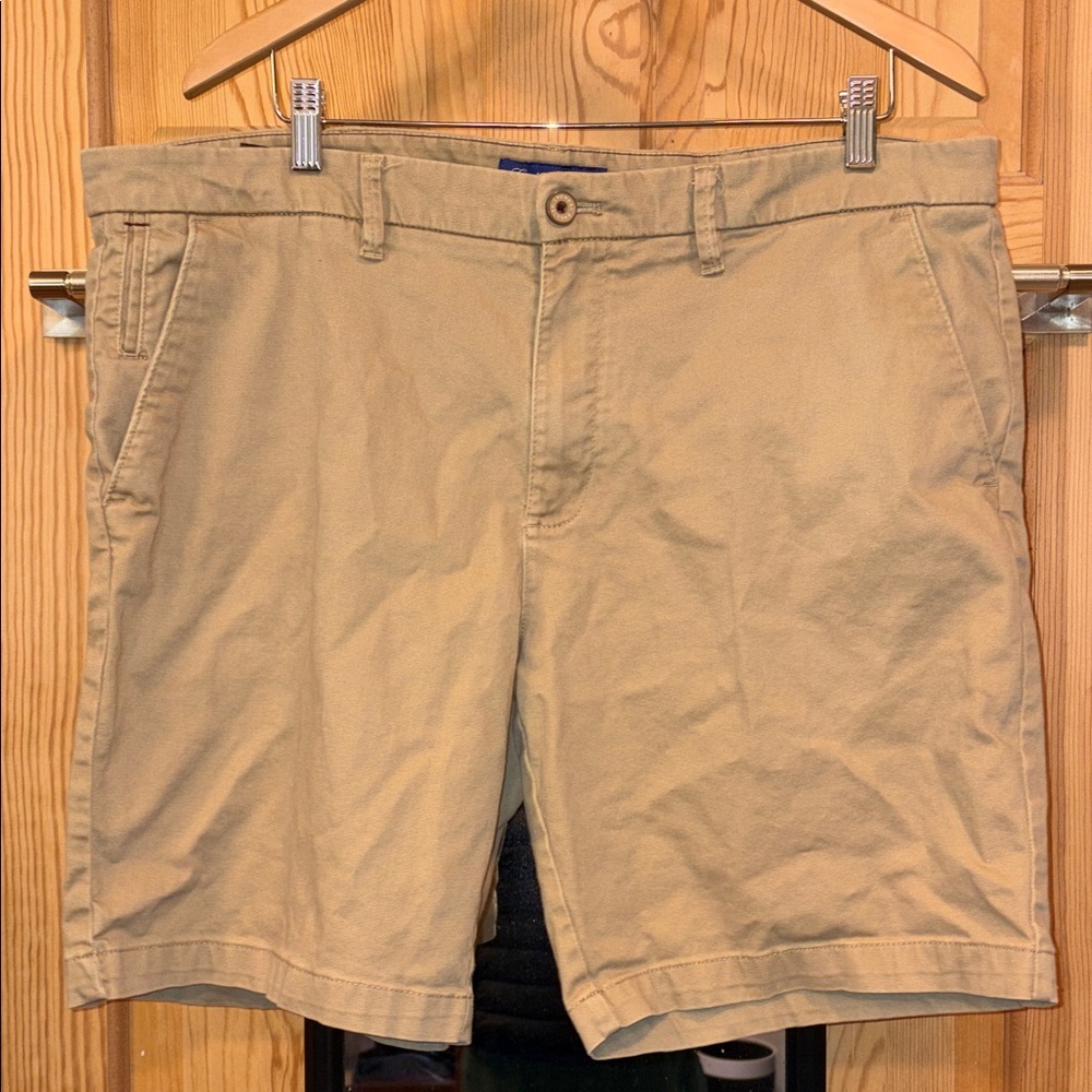 English Laundry Men’s Tan Flat-Front Chinos Sz 38